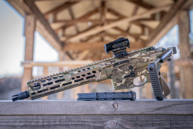 SIG SAUER Announces a special-edition version of their MCX-SPEAR LT, offered in a Multicam Cerakote from Blowndeadline.