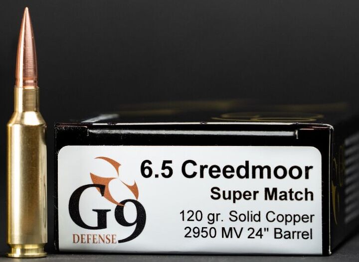 G9 Defense Launches Monolithic Super Match 6.5 Creedmoor Load