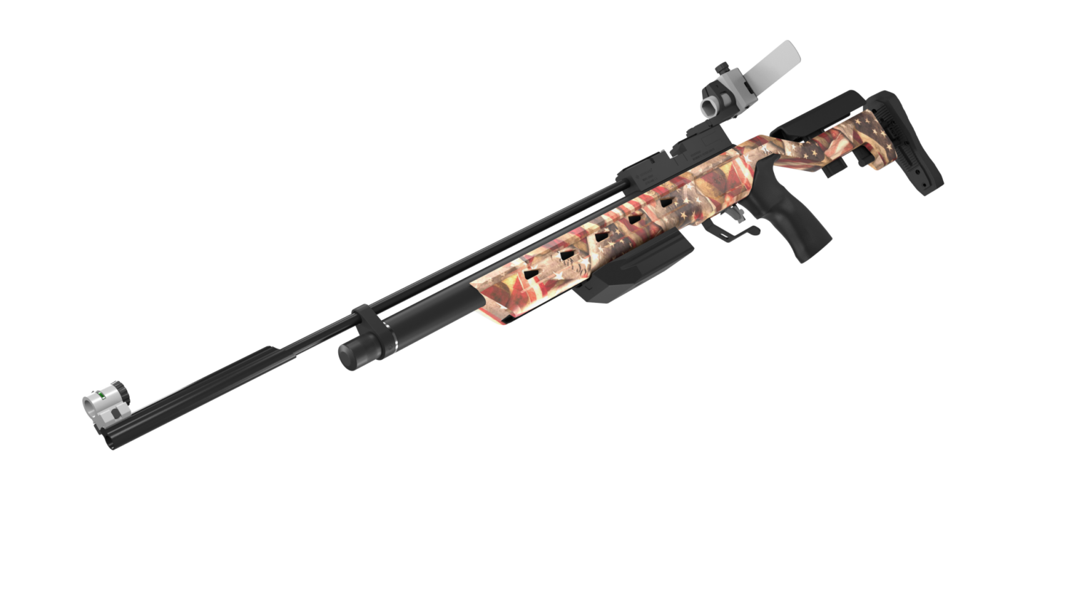 New Special Flag Edition Challenger Air Rifle from Crosman
