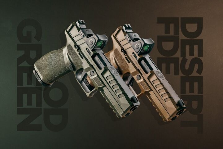 New Cerakoted OD Green & Desert FDE Echelon Pistols from Springfield